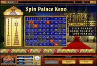 Spin Palace Keno